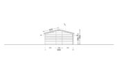 Blockbohlenhaus BIRGIT (66 mm) · 6 × 19 m · 114 m² – Bild 10