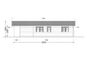 Blockbohlenhaus LUDWIG (66mm), 6x12m, 72m² – Bild 9