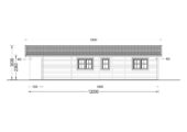 Blockbohlenhaus LUDWIG (66mm), 6x12m, 72m² – Bild 9