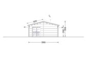 Blockbohlenhaus LUDWIG (66mm), 6x12m, 72m² – Bild 10