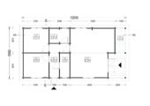 Blockbohlenhaus LUDWIG (Extra Isoliert, 44+44 mm), 6x12m, 72m² – Bild 6