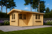 Premium Gartenhaus OTTO 5x4 m, 20 m² Isoliert
