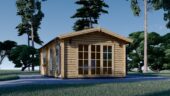 Blockbohlenhaus MORITZ, 4.2x7.5m, 32m² – Bild 2