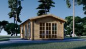 Blockbohlenhaus MORITZ, 4.2x7.5m, 32m² – Bild 2