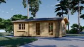 Blockbohlenhaus MORITZ, 4.2x7.5m, 32m² – Bild 3