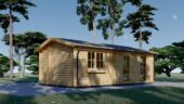 Blockbohlenhaus MORITZ, 4.2x7.5m, 32m² – Bild 4