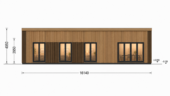 Holzhaus Zürich (66 mm + Holzverschalung), Isoliert 96 m² – Bild 6