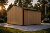 Gartenhaus ELSA (34 mm + Holzverschalung), 5x3m, 15m² – Bild 2