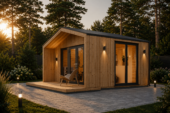 Gartenhaus ELSA (34 mm + Holzverschalung), 5x3m, 15m² – Bild 4