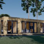 PREMIUM Gartenhaus (Isoliert, SIPS), 10.5x4.5 m, 40 m²