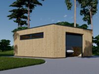 Holzgarage