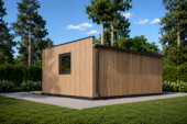 Premium Gartenhaus (Isoliert, SIPS), 6x4 m, 24 m² – Bild 2