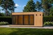 Premium Gartenhaus (Isoliert, SIPS), 6x4 m, 24 m² – Bild 4