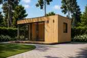 Premium Gartenhaus (Isoliert, SIPS), 6x4 m, 24 m² – Bild 5