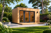 PREMIUM Gartenhaus (Isoliert, SIPS), 4.1x2.4 m, 10 m²