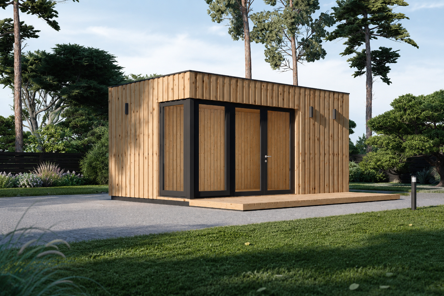 Premium Gartenhaus Isoliert (Sips) – 5 × 3 M PREMIUM GARTENHAUS (Isoliert, SIPS), 5x3 m, 15 m² – Bild 1