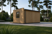 PREMIUM GARTENHAUS (Isoliert, SIPS), 5x3 m, 15 m² – Bild 4