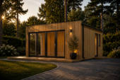 Premium Gartenhaus (Isoliert, SIPS), 6x5 m, 30 m² – Bild 2