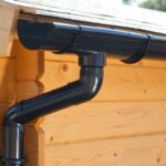 PVC Dachrinnen für Satteldach bis 5,25 m