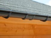 PVC Dachrinnen für Satteldach bis 5,25 m – Bild 5