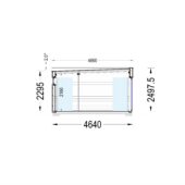 Gartenhaus PREMIUM (34mm + Holzverschalung), 6.5x4.5m, 30m² – Bild 8
