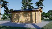 Einzelgarage aus Holz (44 mm), 3.2x5.2m, 16 m² – Bild 6