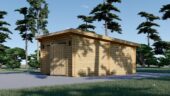 Holzgarage mit Flachdach (44 mm), 3.6x5.4 m, 20 m² – Bild 2