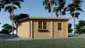 Holzgarage mit Flachdach (44 mm), 3.6x5.4 m, 20 m² – Bild 4