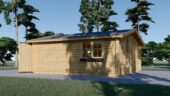 Doppelgarage aus Holz (44 mm) 6x6 m, 36 m² – Bild 3