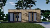 Gartenhaus PREMIUM (34mm + Holzverschalung), 6.5x4.5m, 30m² – Bild 5