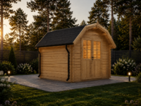 Gartenhaus  OHIO (34 mm), 3x3 m, 9 m²
