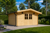 Gartenhaus PALM, 4x4m, 16m²