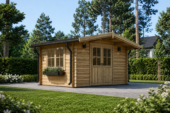 Gartenhaus Ried, 4x3 m, 12 m²