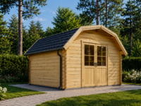 Gartenhaus OHIO (34 mm), 4x4 m, 16 m²