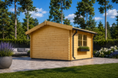 Gartenhaus Ried, 4x3 m, 12 m² – Bild 4