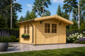 Gartenhaus Ried, 4x3 m, 12 m² – Bild 5