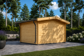 Gartenhaus Ried, 4x3 m, 12 m² – Bild 3