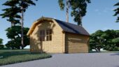 Gartenhaus OHIO (34 mm), 4x4 m, 16 m² – Bild 2