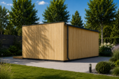 Premium Gartenhaus (34 mm + Holzverschalung) 7x4 m, 28 m² – Bild 3