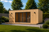 Premium Gartenhaus (34 mm + Holzverschalung) 7x4 m, 28 m² – Bild 2