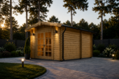 Gartenhaus STRAUBING, 3x6m, 18m² Isoliert – Bild 5