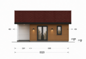 Bungalow Aurora Isoliert 66mm + Holzverschalung),63 m² – Bild 6