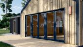 Holzhaus VALENTIN (44mm + Holzverschalung) 80 m² – Bild 7