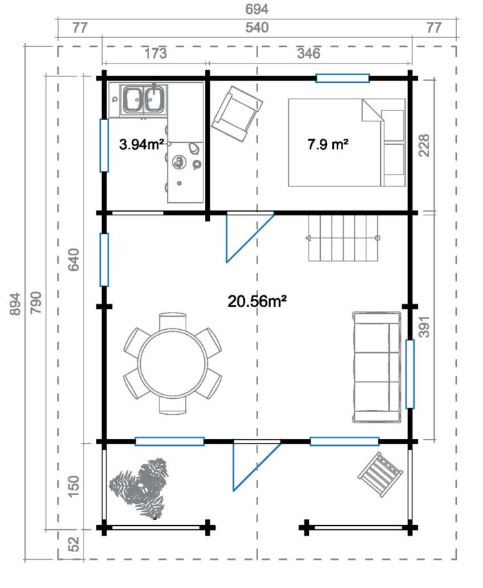 Ferienhaus Canada Diamant