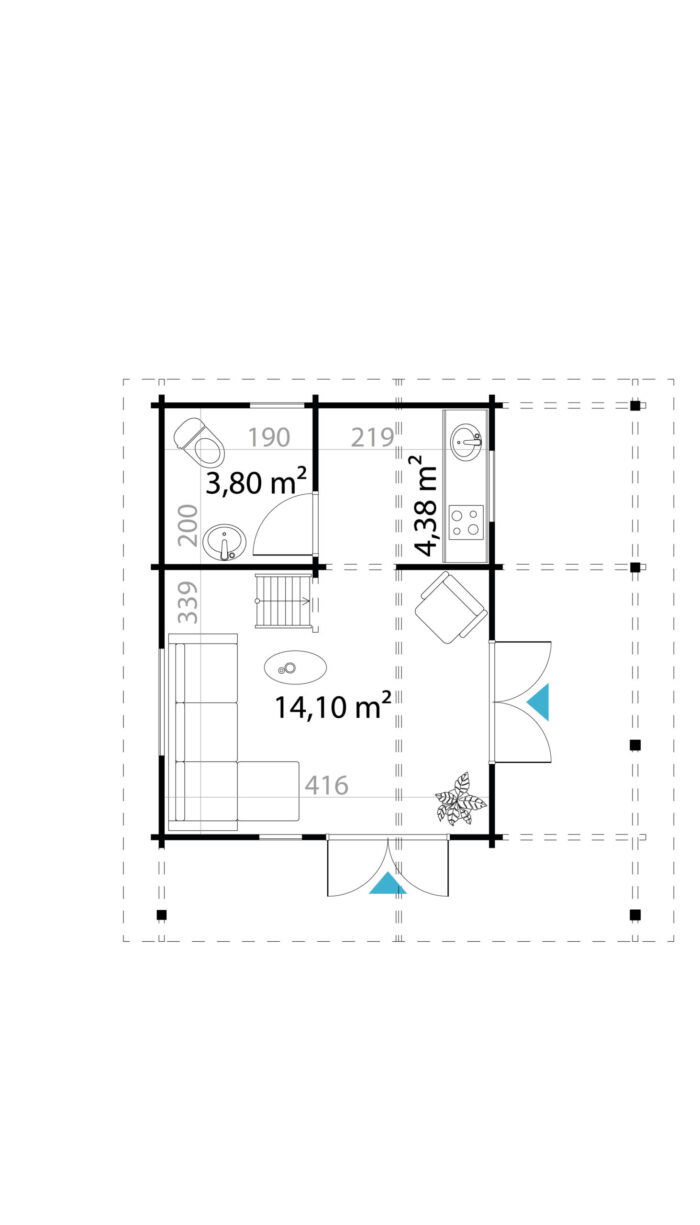 Ferienhaus Missouri Diamant