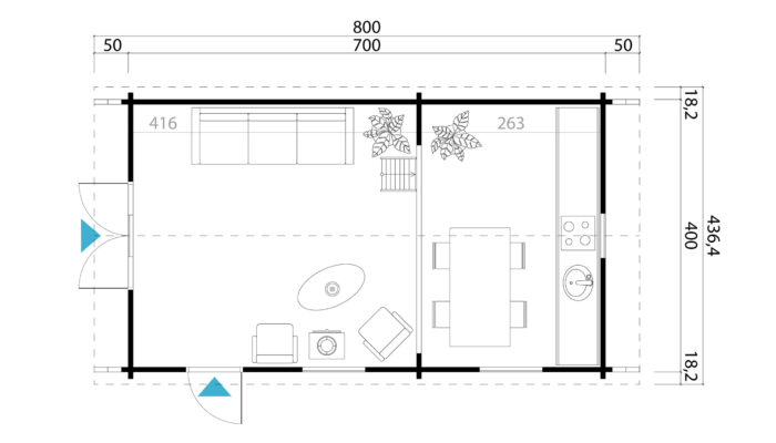 Ferienhaus Maipo