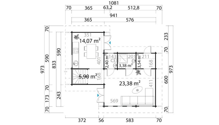 Ferienhaus Mälaren Platin