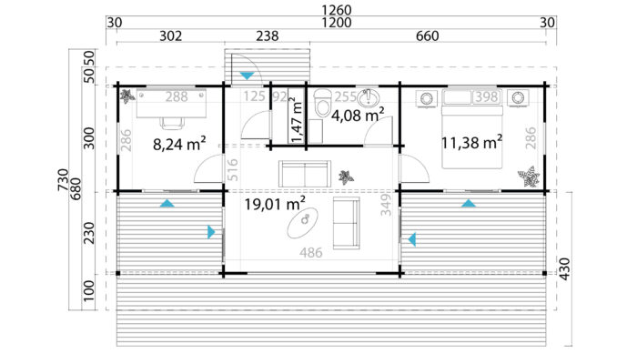 Ferienhaus Öregrund Diamant