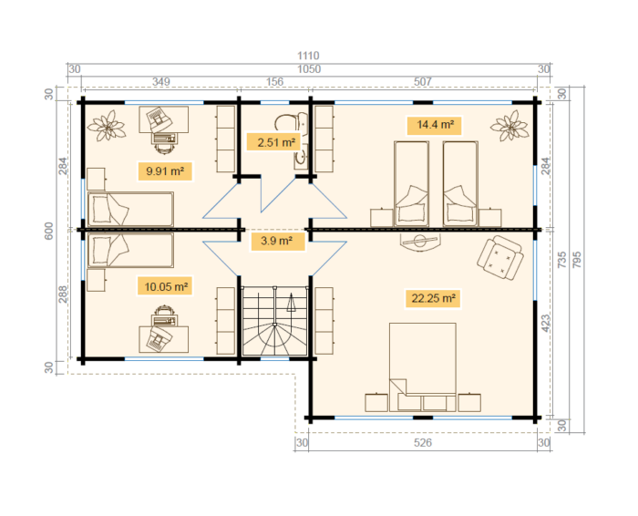 Ferienhaus Mekong XL Diamant