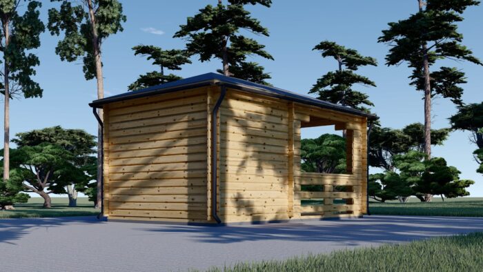 Gartenpavillon Florida (28mm), 3x5m, 15m²